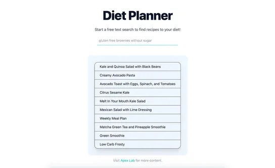How to Build a GraphQL Diet Planner App from Scratch
